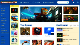 What Oyunoyna.com website looked like in 2016 (7 years ago)