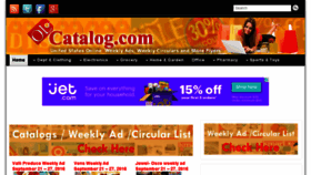 What Olcatalog.com website looked like in 2016 (7 years ago)