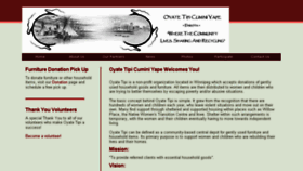What Oyatetipi.com website looked like in 2016 (7 years ago)