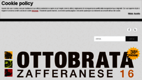 What Ottobrata.it website looked like in 2016 (7 years ago)