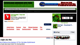 What Oldapk.com website looked like in 2016 (7 years ago)