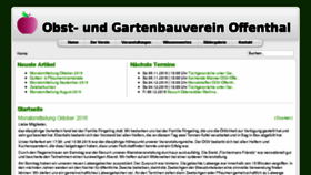 What Ogv-offenthal.de website looked like in 2016 (7 years ago)