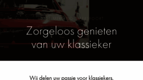 What Oldtimerland.nl website looked like in 2016 (9 years ago)