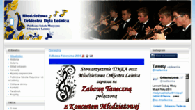What Orkiestra.edu.pl website looked like in 2016 (7 years ago)
