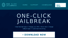 What Oneclickjailbreak.com website looked like in 2016 (7 years ago)