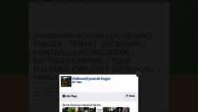 What Outboundbogor.net website looked like in 2016 (7 years ago)