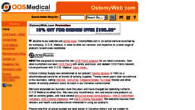 What Ostomyweb.com website looked like in 2016 (7 years ago)