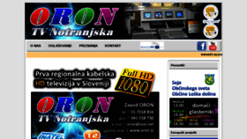 What Oron.si website looked like in 2016 (7 years ago)