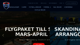 What Olka.se website looked like in 2016 (7 years ago)