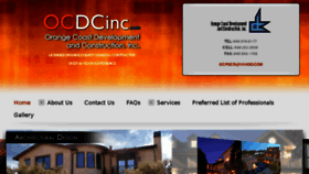 What Ocdcinc.com website looked like in 2016 (7 years ago)
