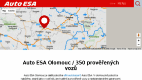 What Olomouc.autoesa.cz website looked like in 2016 (7 years ago)