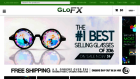 What Officialglofx.com website looked like in 2016 (7 years ago)