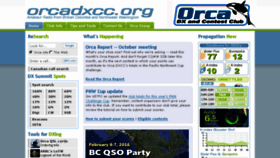 What Orcadxcc.org website looked like in 2016 (7 years ago)