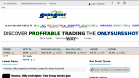 What Onlysureshot.com website looked like in 2016 (7 years ago)