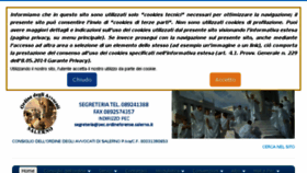 What Ordavvsa.it website looked like in 2016 (7 years ago)