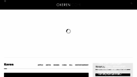 What Okeren.com website looked like in 2016 (7 years ago)
