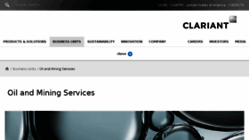 What Oms.clariant.com website looked like in 2016 (7 years ago)
