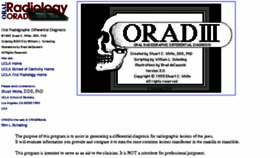What Orad.org website looked like in 2016 (7 years ago)