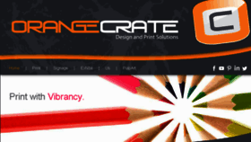 What Orangecrate.ca website looked like in 2016 (7 years ago)