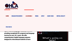What Ohla.com website looked like in 2016 (7 years ago)