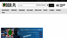 What Ogr.pl website looked like in 2016 (7 years ago)