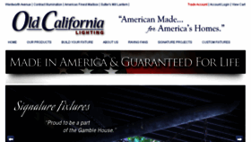 What Oldcalifornia.com website looked like in 2016 (7 years ago)