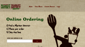 What Order.marketdistrict.com website looked like in 2016 (7 years ago)