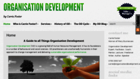What Organisationdevelopment.org website looked like in 2016 (7 years ago)