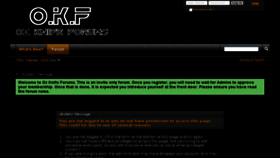 What Ozknifeforums.com website looked like in 2016 (7 years ago)