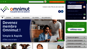 What Omnimut.be website looked like in 2016 (7 years ago)