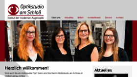 What Optikstudio-giessen.de website looked like in 2016 (7 years ago)