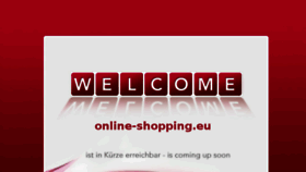 What Online-shopping.eu website looked like in 2016 (7 years ago)