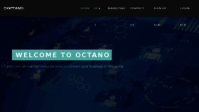 What Octano.com.au website looked like in 2016 (7 years ago)