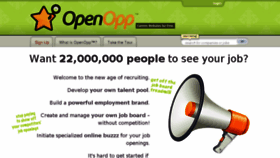 What Openopp.com website looked like in 2016 (7 years ago)