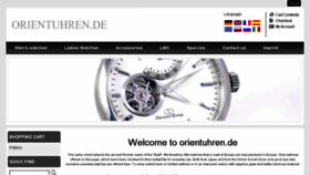 What Orientuhren.de website looked like in 2016 (7 years ago)