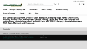 What Outdoorsporting.com website looked like in 2016 (7 years ago)