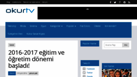 What Okurtv.com website looked like in 2016 (7 years ago)