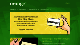 What Orangead.fi website looked like in 2016 (7 years ago)