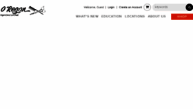 What Oregan.ca website looked like in 2016 (7 years ago)