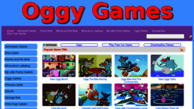 What Oggygame.com website looked like in 2016 (7 years ago)