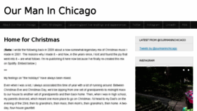 What Ourmaninchicago.net website looked like in 2016 (7 years ago)