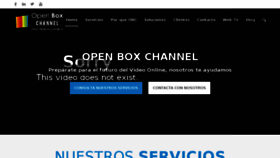 What Openboxchannel.com website looked like in 2016 (7 years ago)