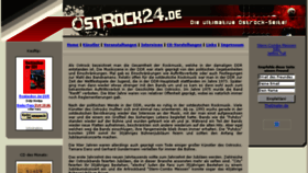 What Ostrock24.de website looked like in 2016 (7 years ago)