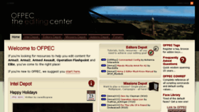 What Ofpec.com website looked like in 2016 (7 years ago)