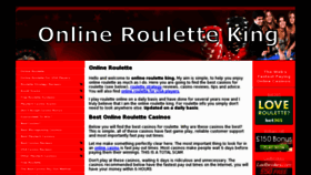 What Onlinerouletteking.com website looked like in 2011 (13 years ago)