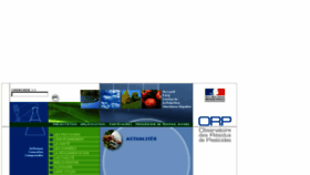 What Observatoire-pesticides.fr website looked like in 2016 (7 years ago)