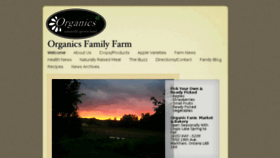 What Organicsfarm.ca website looked like in 2016 (7 years ago)