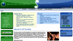 What Offtheradar.co.nz website looked like in 2016 (8 years ago)