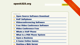 What Openh323.org website looked like in 2016 (7 years ago)