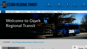 What Ozark.org website looked like in 2016 (7 years ago)